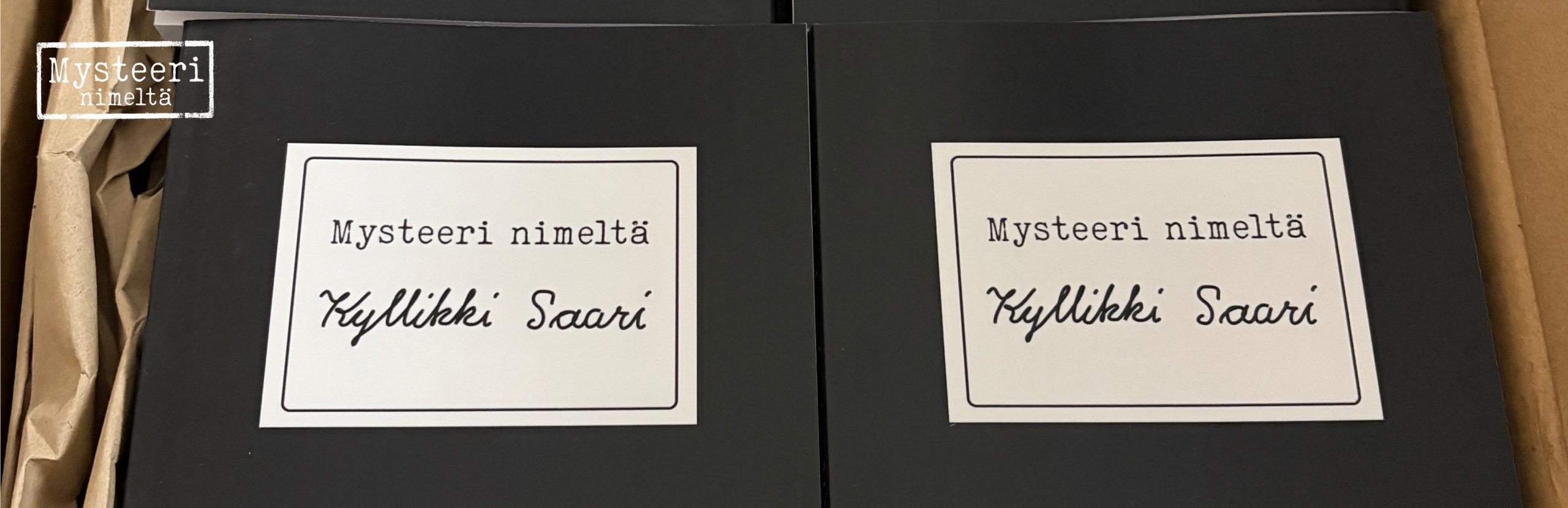 Mysteeri nimeltä Kyllikki Saari -kirjalähetys